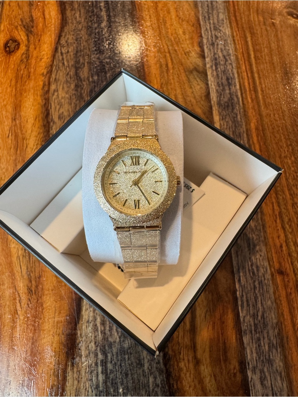 Michale Kors Billie three hand Gold tone stainless steel women watch 26mm